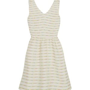White Sleeveless Dress, XS